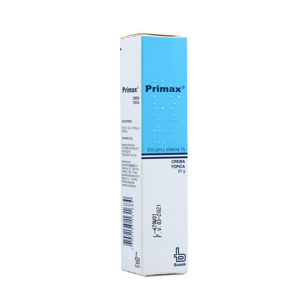 Primax 1% Crema Tubo X 20 Gr