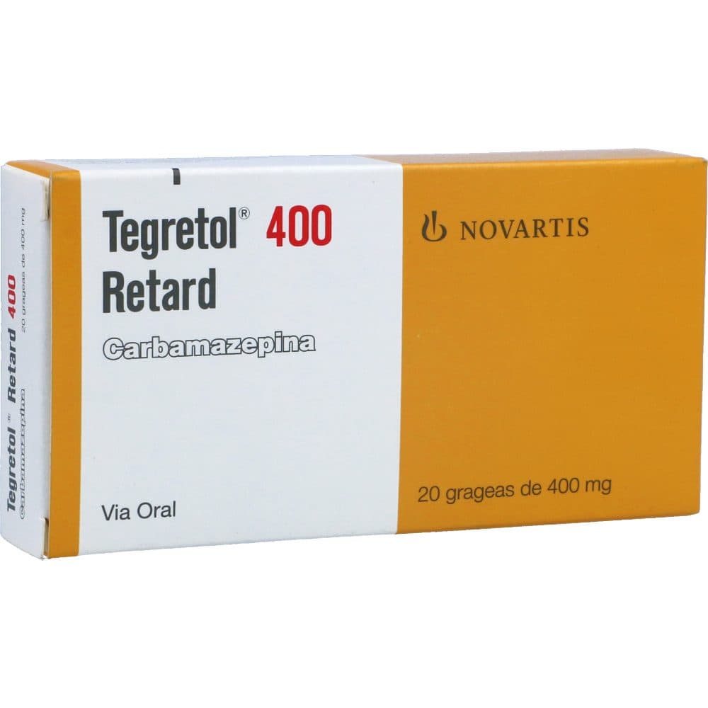 Tegretol Retard Tabletas 400Mg Caja X 20