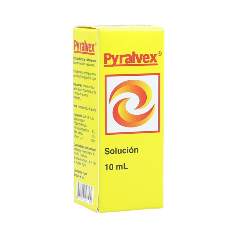 Pyralvex Solución Tópica Frasco X 10 Ml