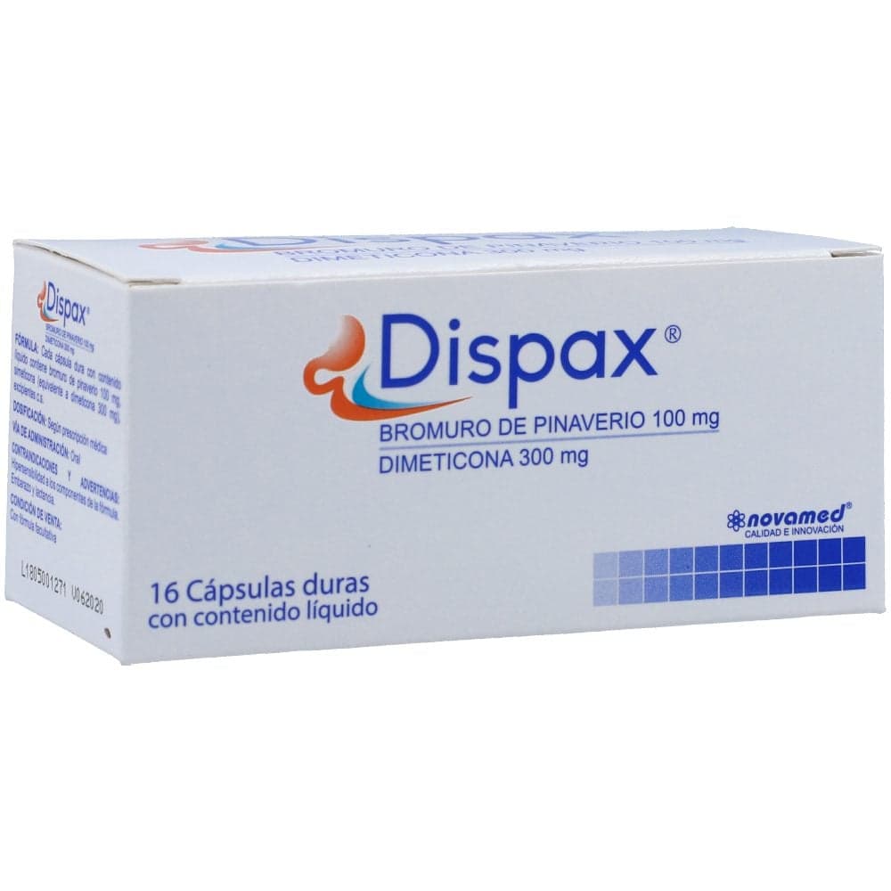 Dispax Caja X 16 Cápsulas Duras Con Contenido Líquido