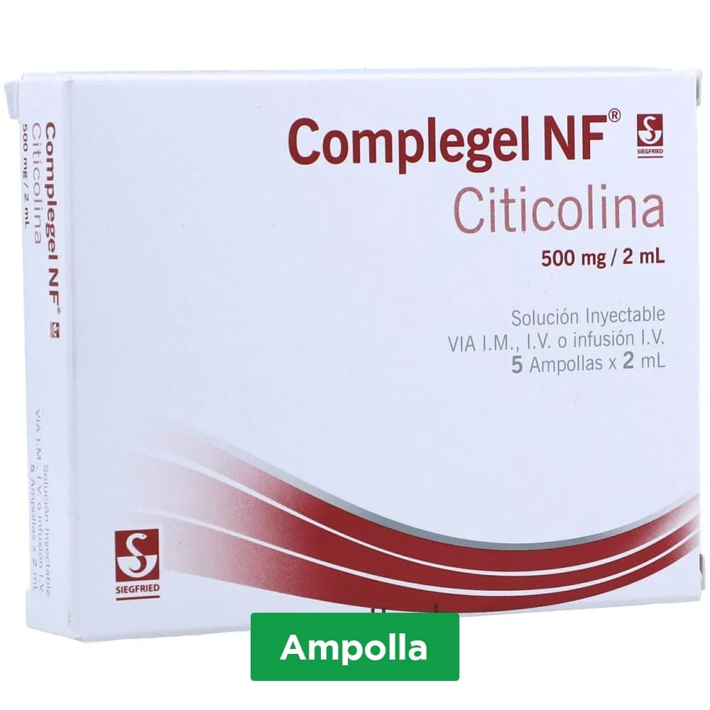 Complegel Nf 500Mg Solución Inyectable X 1 Ampolla X 2Ml