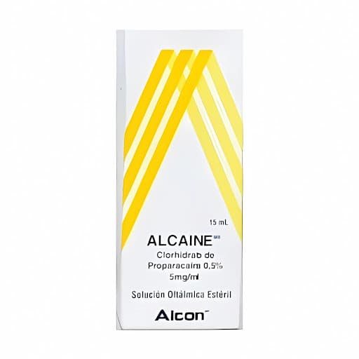 Alcaine 5Mg/Ml(0.5%) Solución Oft Frasco X 15Ml