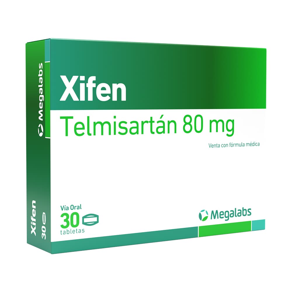 Xifen 80Mg Tabletas Caja X 30