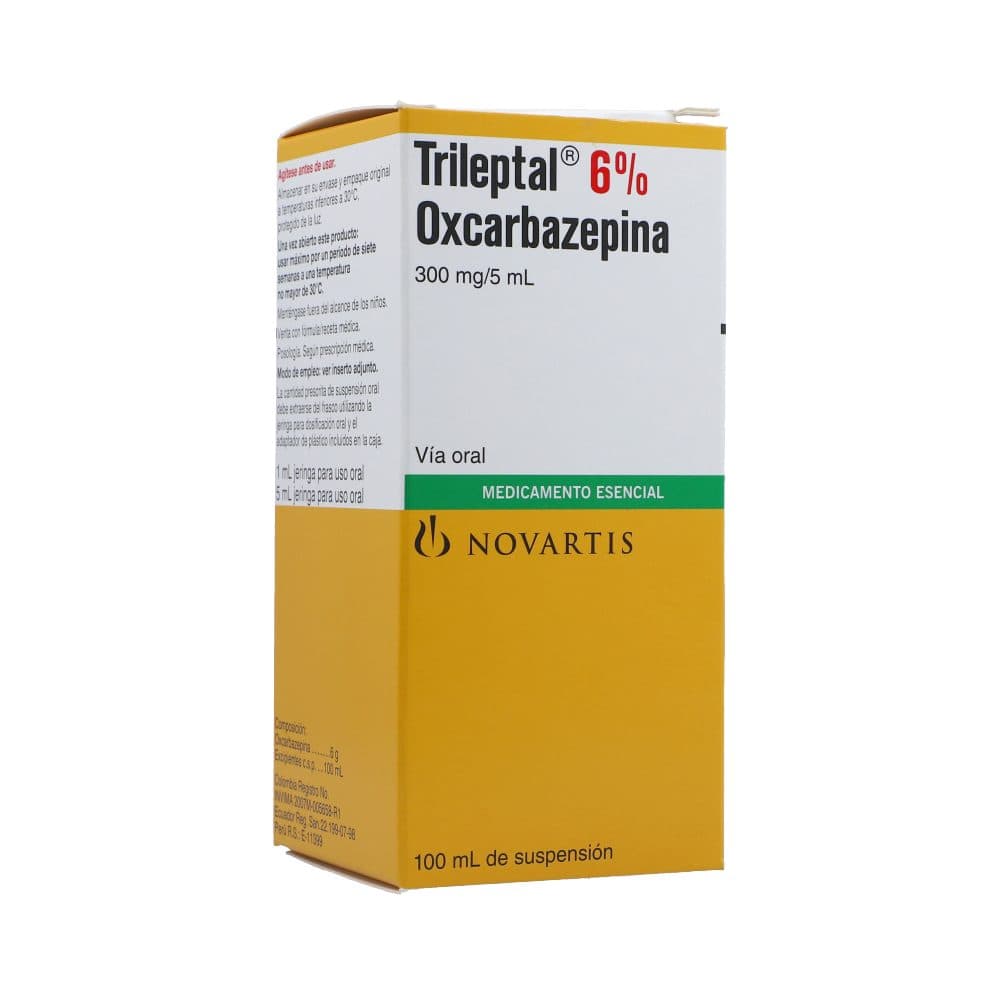 Trileptal 6% Suspensión Oral Frasco X 100 Ml
