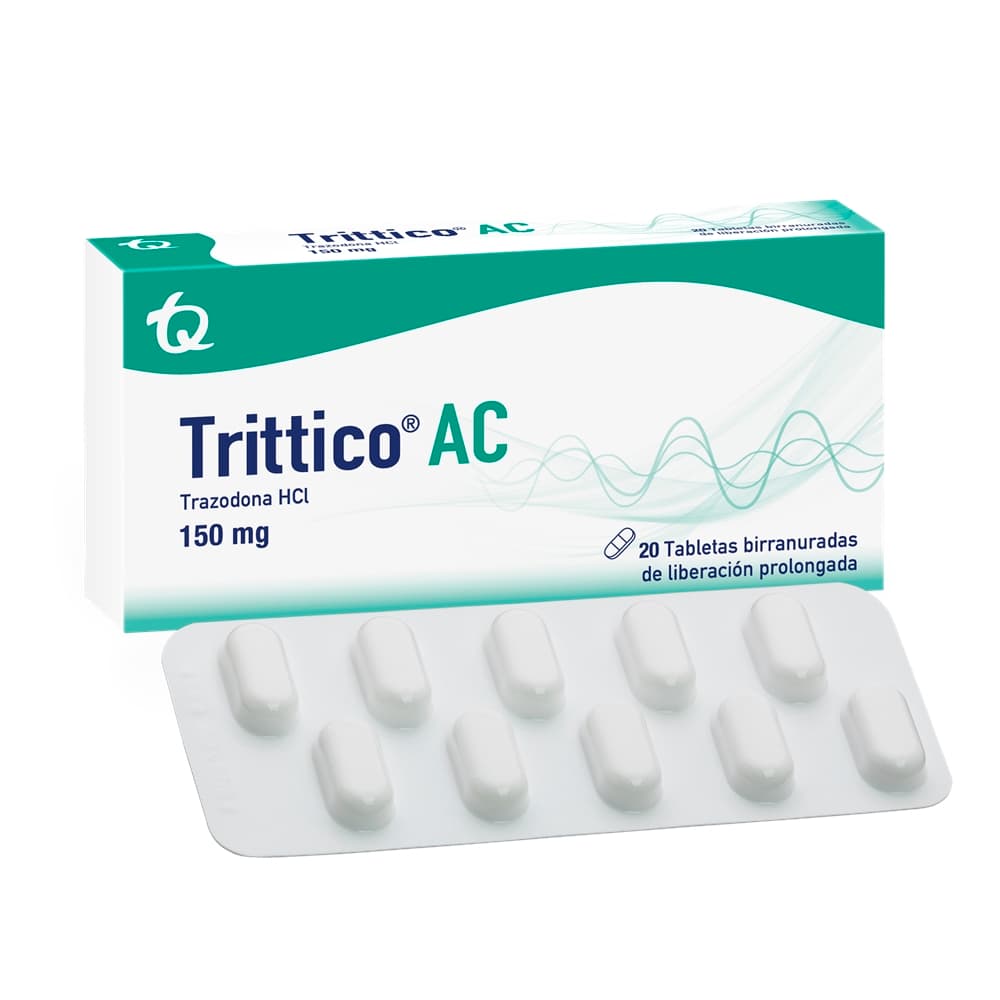 Trittico Ac 150Mg Caja X 20 Tabletas Liberación Prolongada