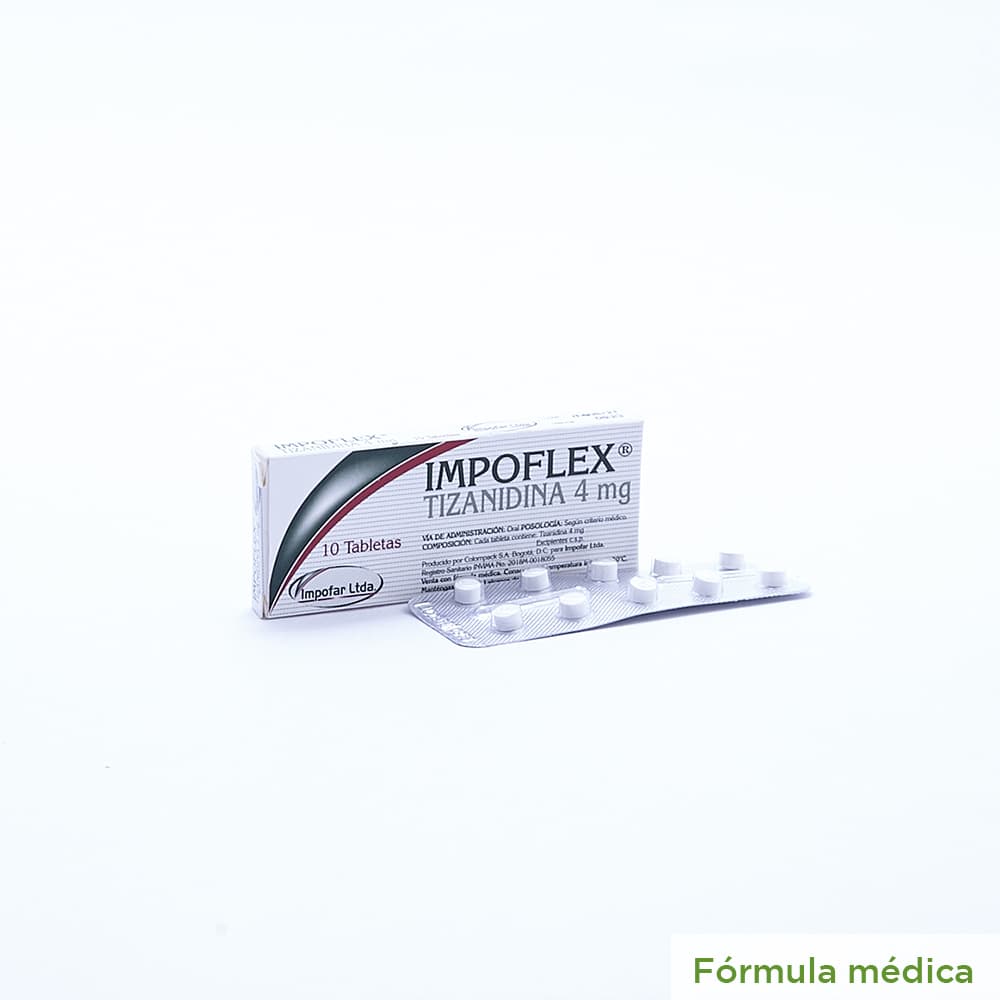 Impoflex 4Mg Tableta Caja X 10