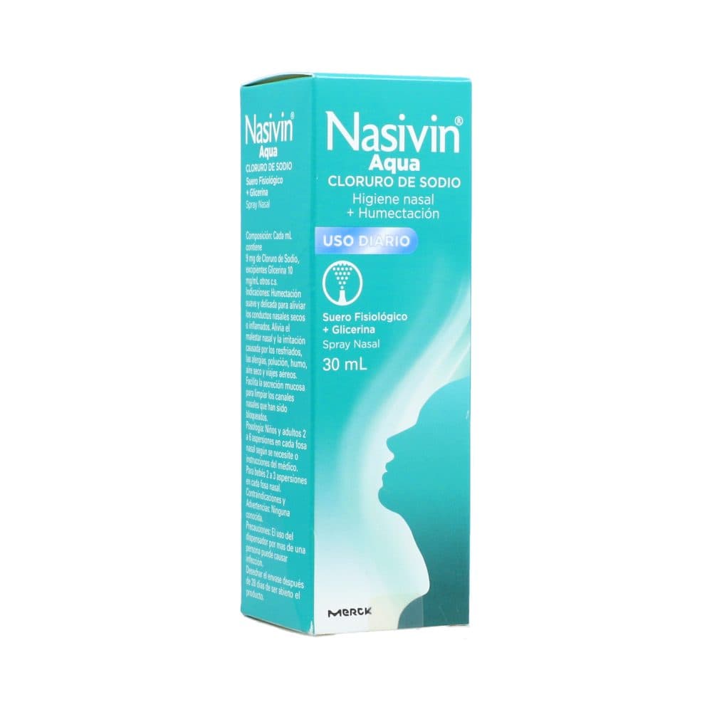Nasivin Aqua Solución Nasal Frasco X 30Ml