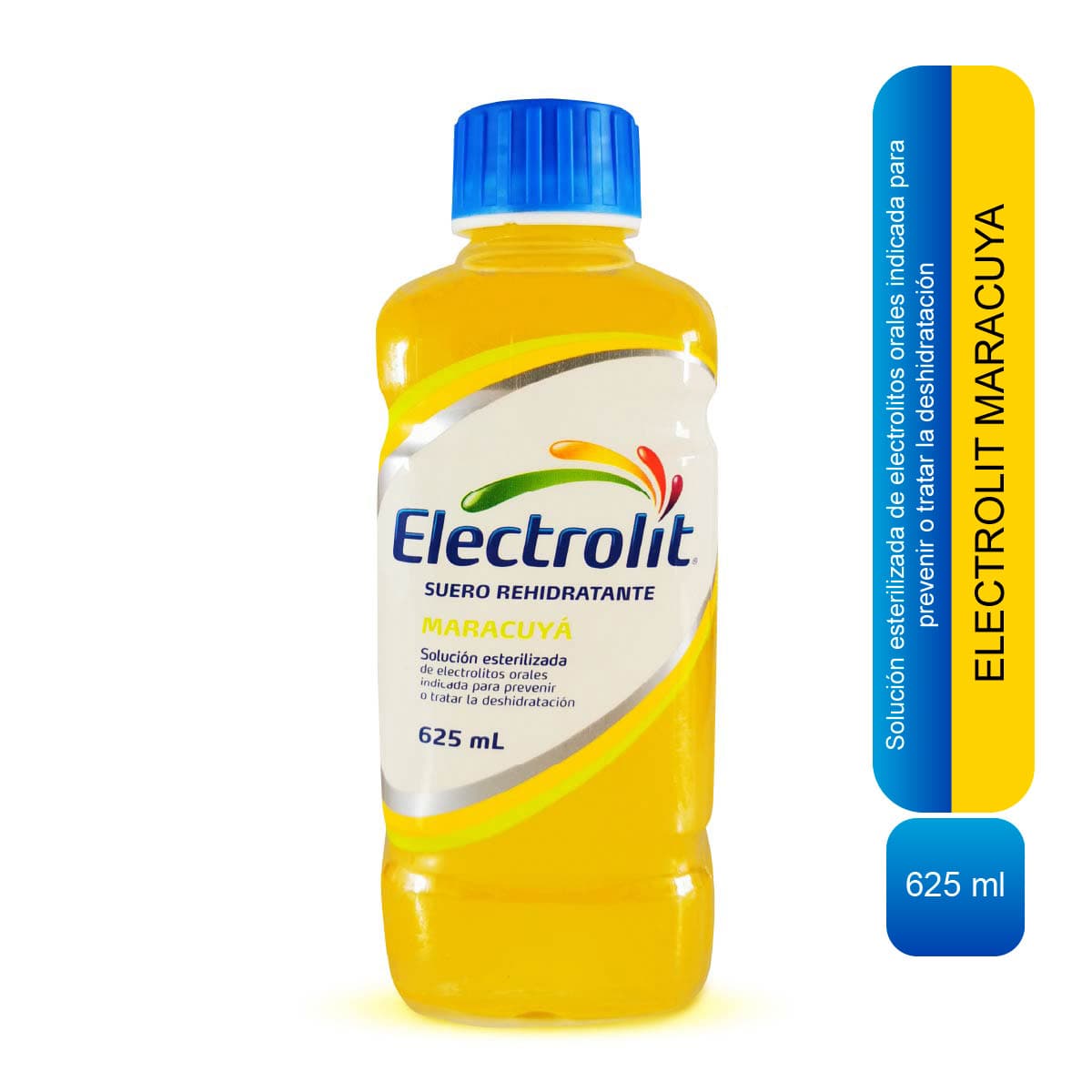 Suero Rehidratate Electrolit Solución Oral Sabor Maracuyá Frasco X 625Ml