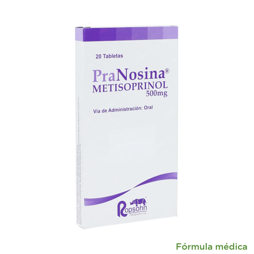 Pranosina 500 Mg Caja X 20 Tabletas