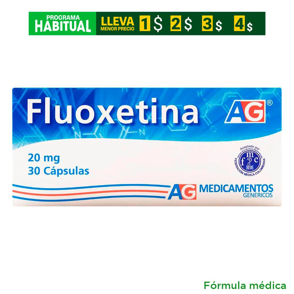 Fluoxetina 20Mg Capsulas Caja X 30 Amer Gen