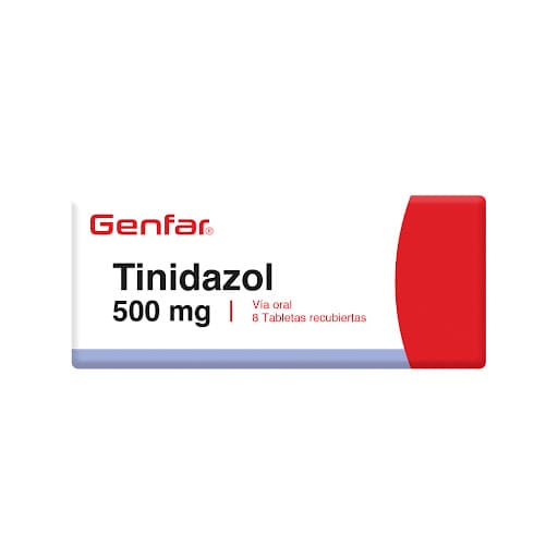 Tinidazol Genfar 500Mg Caja X 8 Tabletas