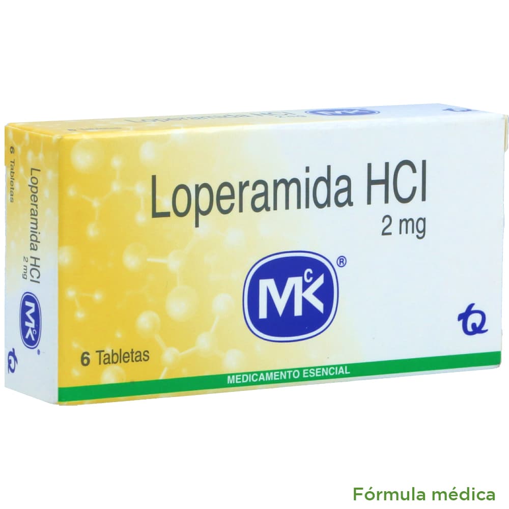 Loperamida 2Mg Tableta Caja X 6 Tabletas
