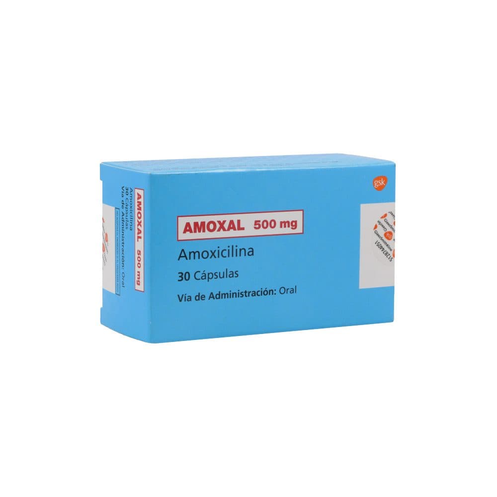 Amoxal Cápsulas 500Mg Caja X 30