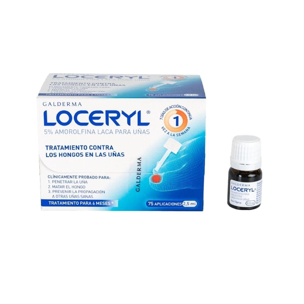 Loceryl Uñas 5% Laca Frasco X 2,5Ml