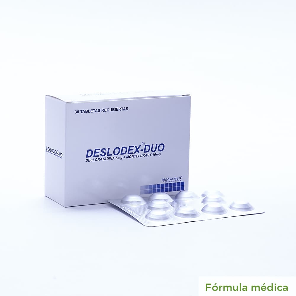 Deslodex-Duo (5+10)Mg Tableta Recubierta Caja X 30