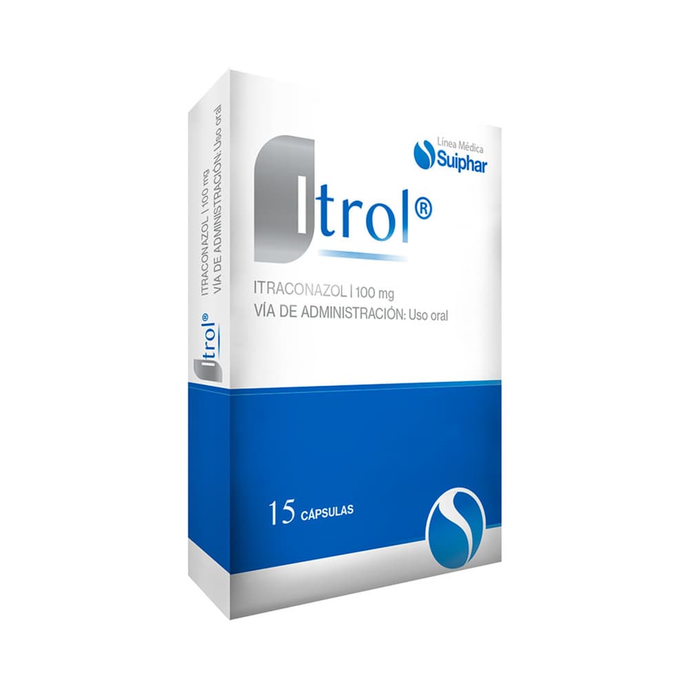 Itrol 100Mg Caja X 15 Cápsulas Blandas