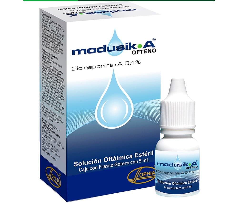 Modusik-A Ofteno Solución Oftalmica Estéril 1Mg/Ml Frasco X 5Ml