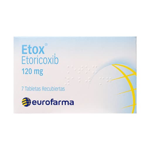 Etox 120Mg Tabletas Recubiertas Caja X 7