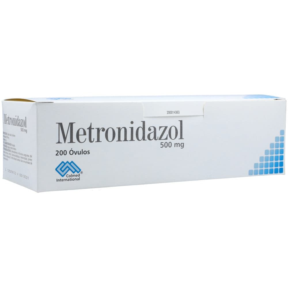 Metronidazol 500Mg Ovul Blister X 10 Colmed