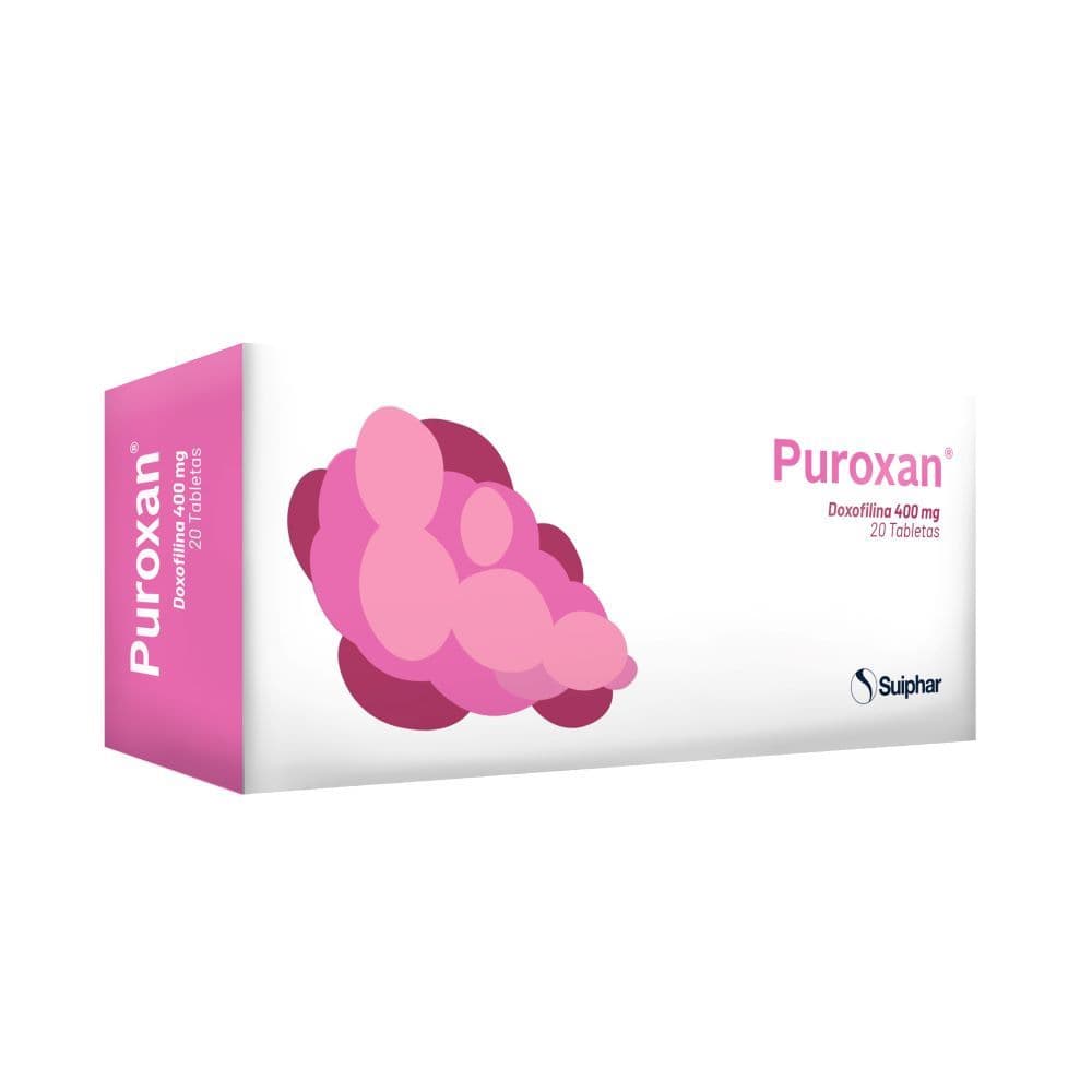 Puroxan 400Mg Caja X 20 Tabletas