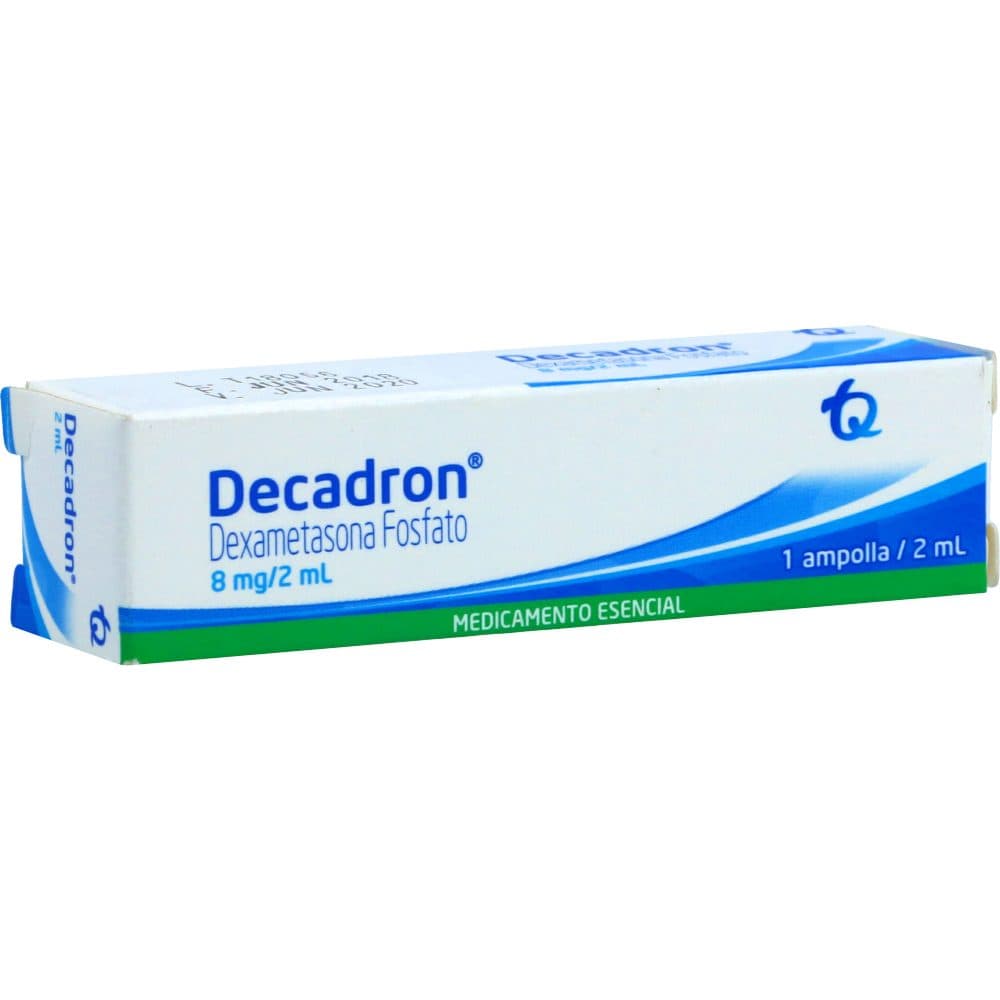 Decadron 8Mg/2Ml Solución Inyectable X 1 Ampolla X 2Ml