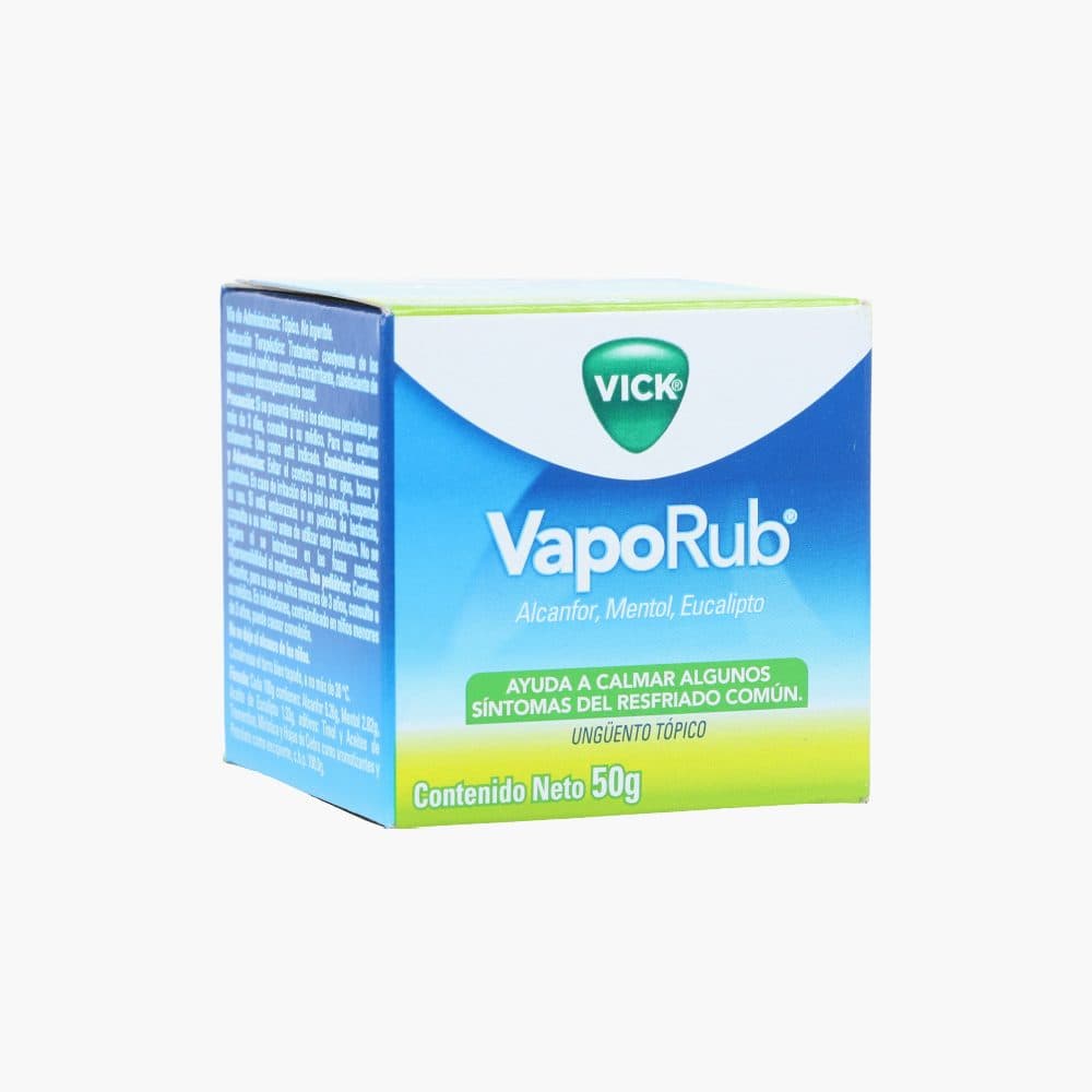 Vick Vaporub Ungüento Tópico (1,33+5,26+2,82)% 50 g