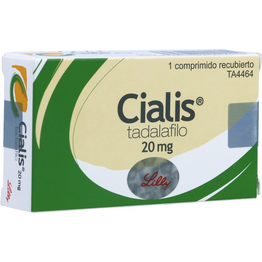 Cialis 20Mg Caja X 1 Tableta Recubierta