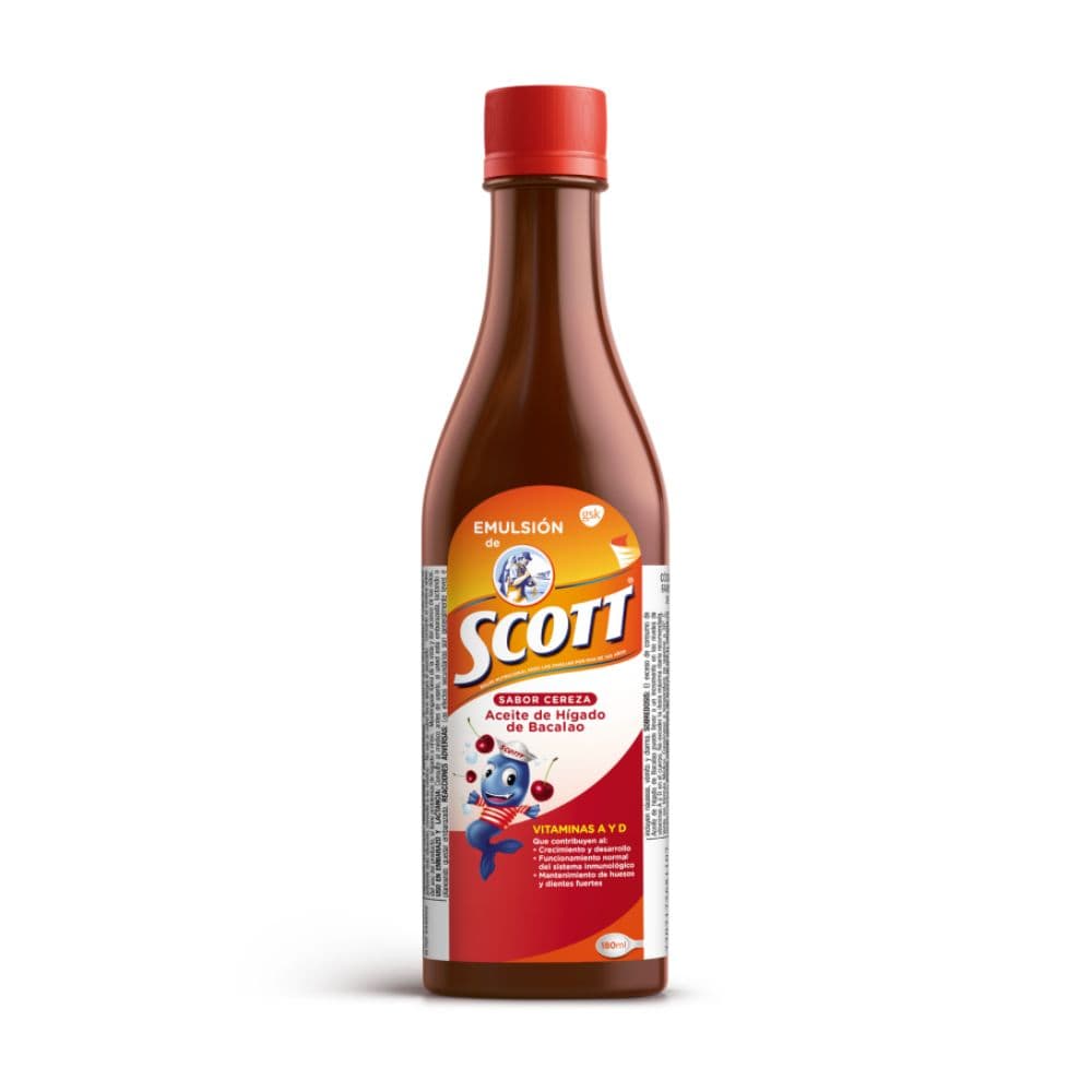 Emulsion Scott Emulsion Oral Frasco X 180Ml Tropical