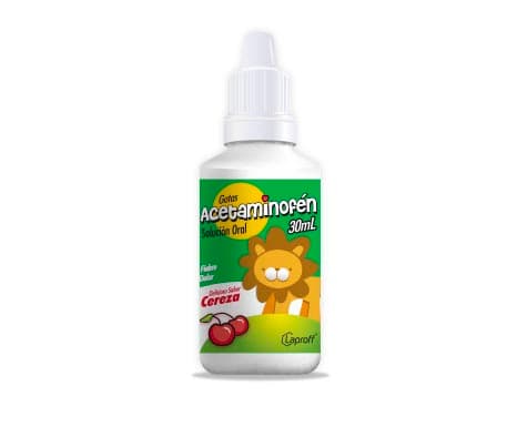 Acetaminofen 100Mg/Ml(10%) Solucion Oral Frasco X 30Ml Laproff