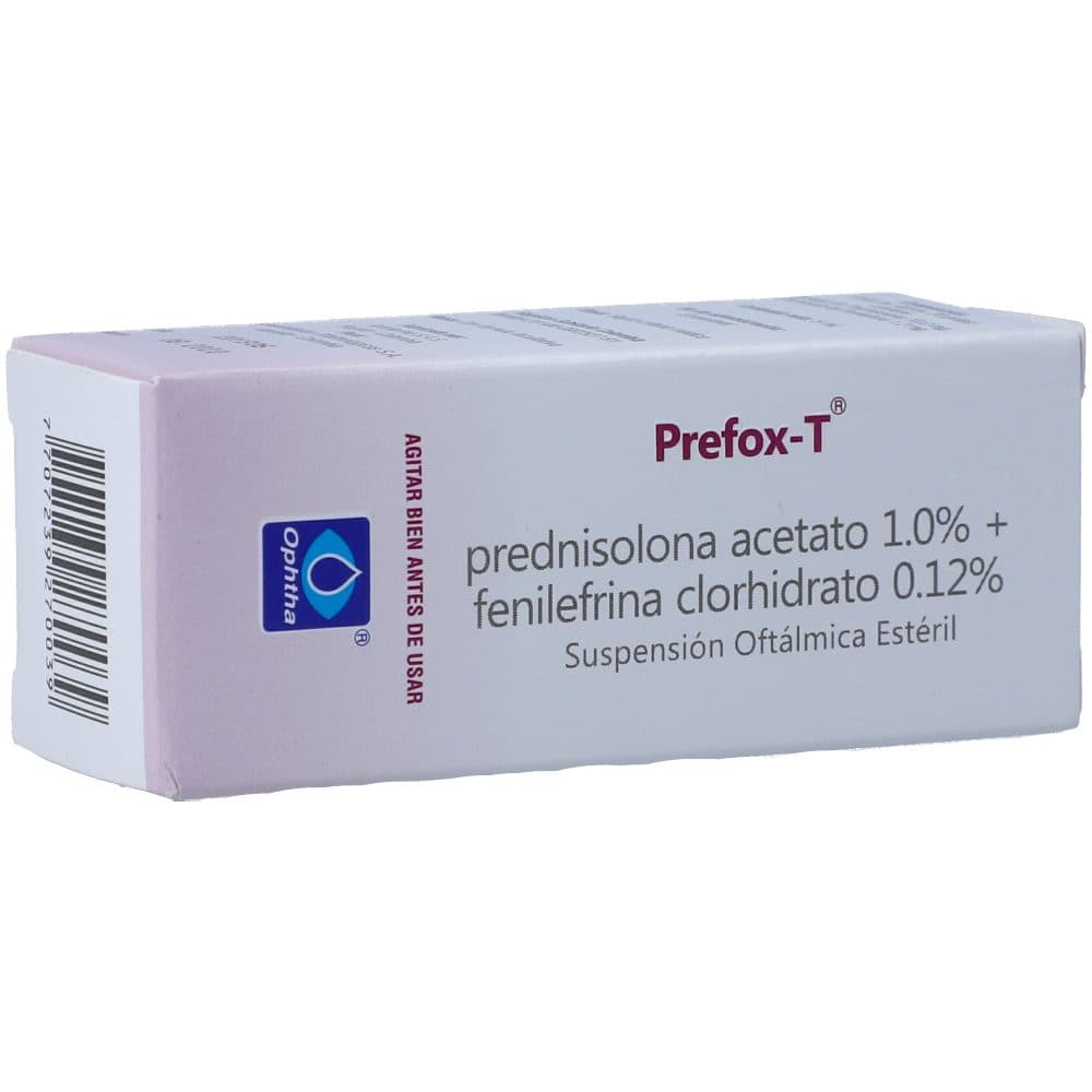 Prefox T Suspensión Oftalmologica Frasco
