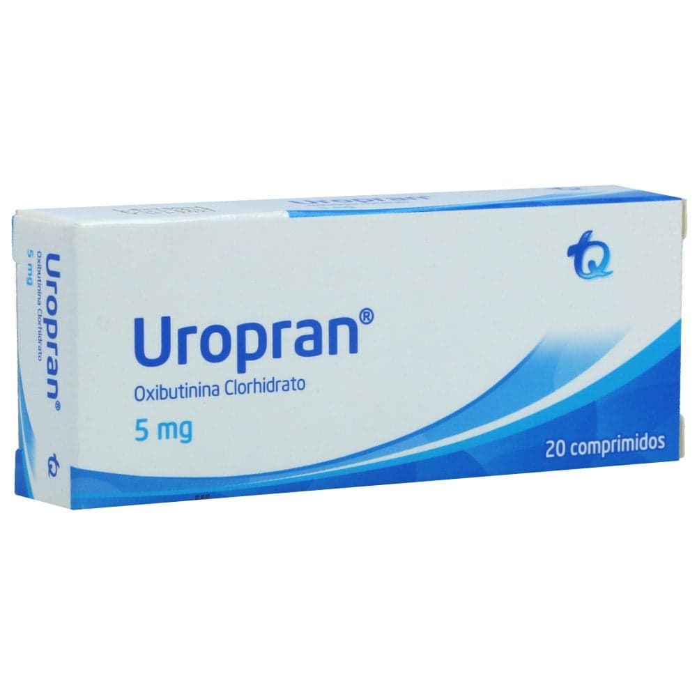 Uropran 5Mg Caja X 20 Tabletas