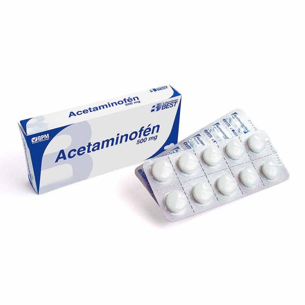Acetaminofen 500Mg Tabletas Blister X 10 Best