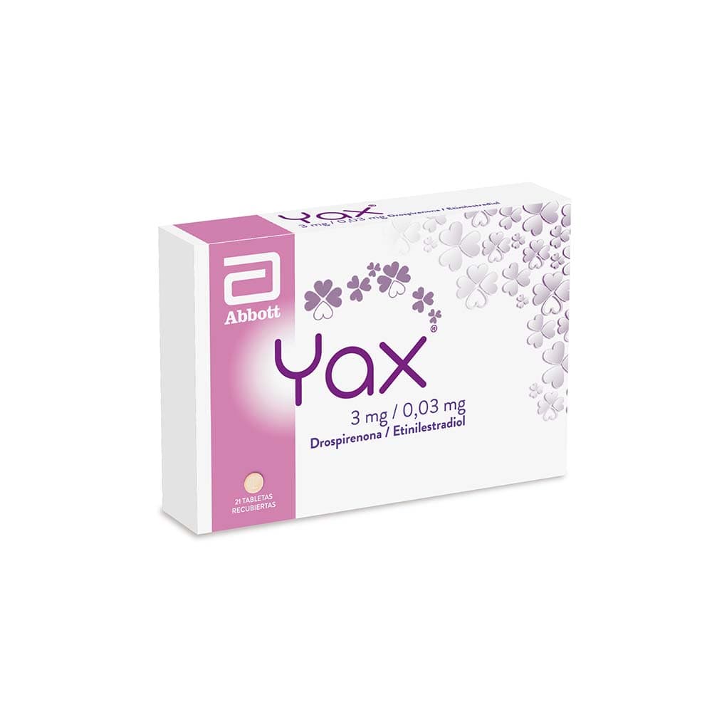 Yax 3Mg+0.03Mg Caja X 21 Grageas