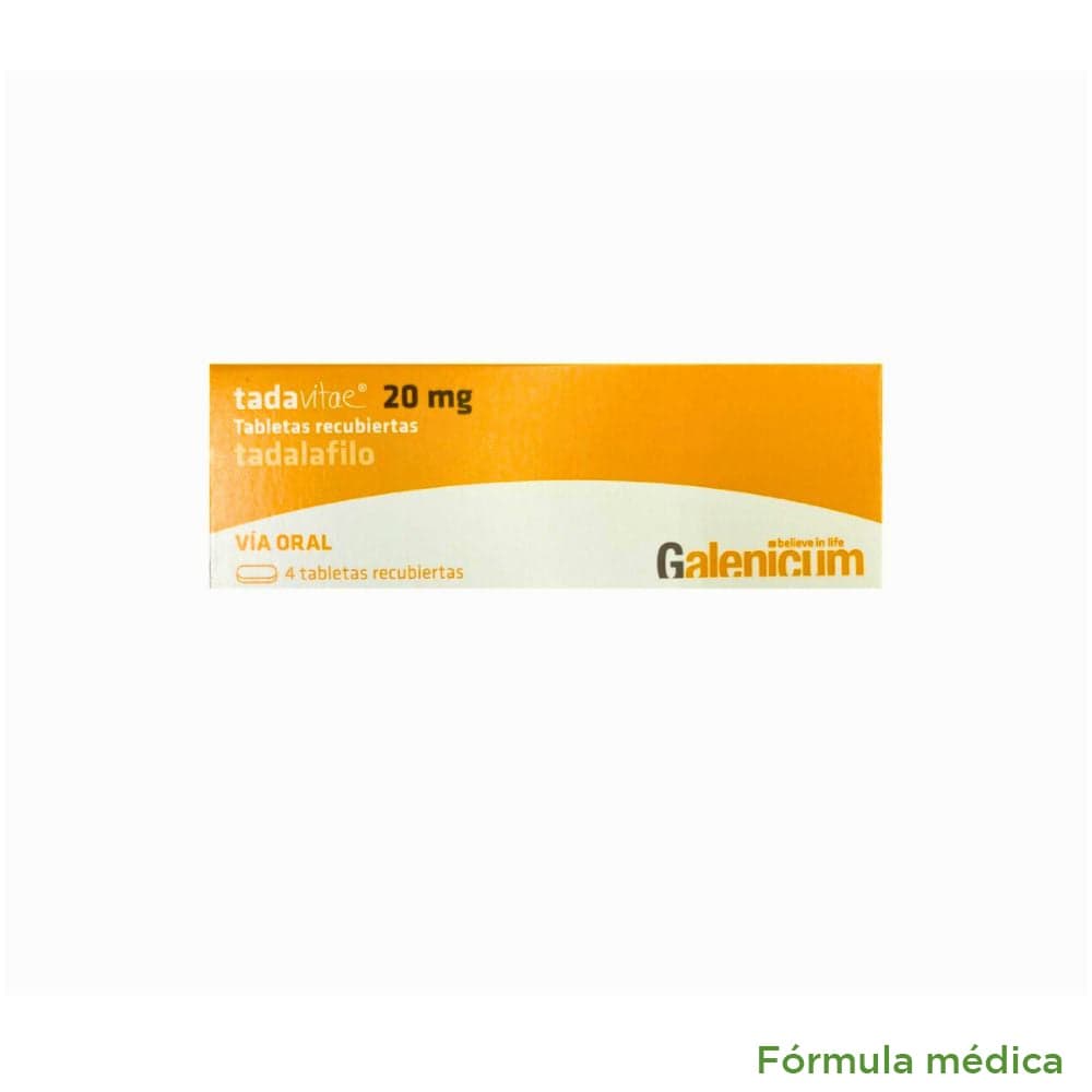 Tadavitae 20Mg Tableta Rec Caja X 4