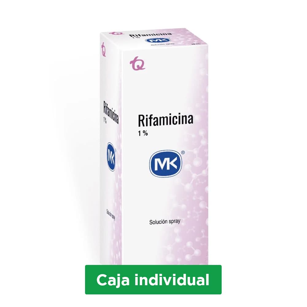 Rifamicina 1% Solución Spray Mk Frasco X 20Ml