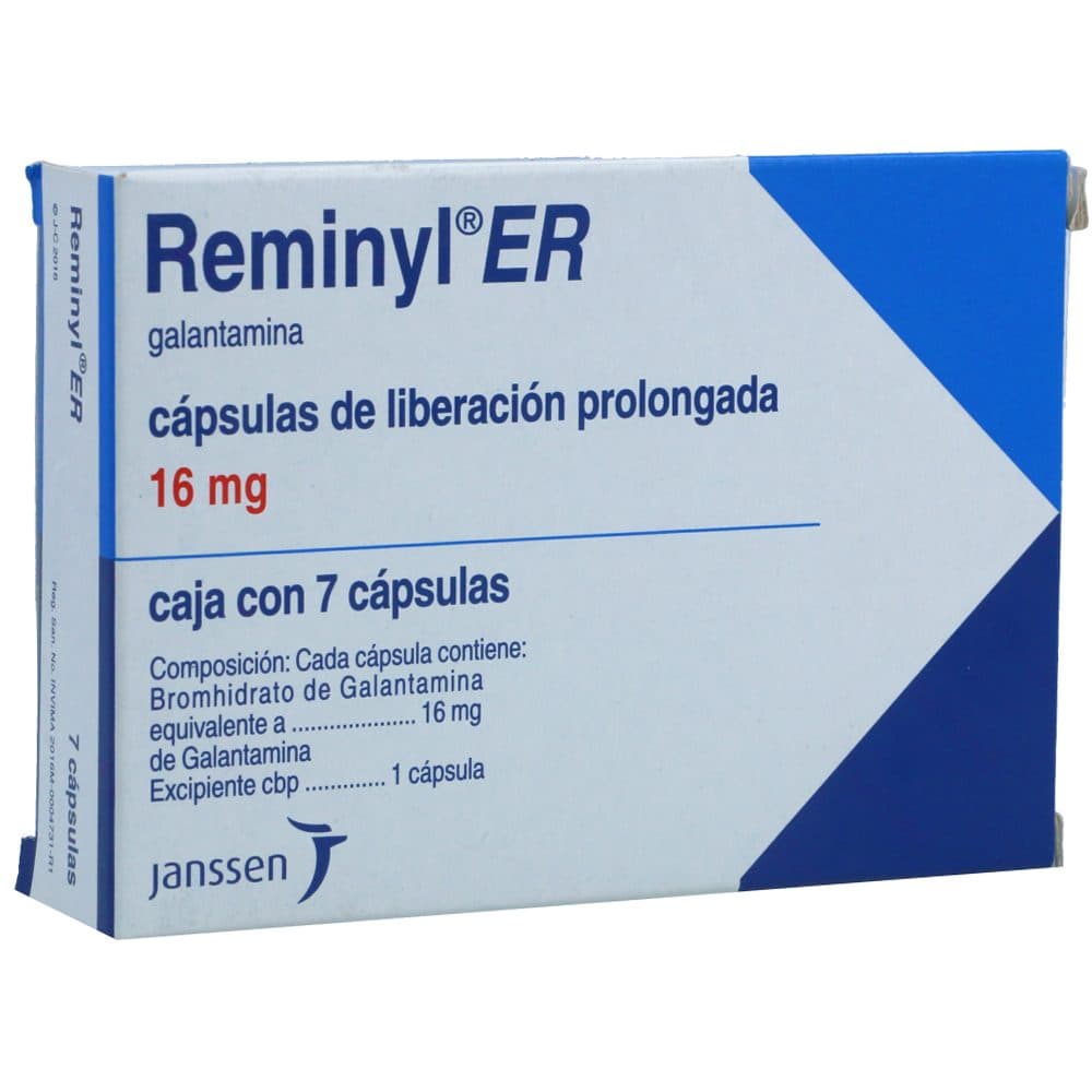 Reminyl Er 16Mg Caja X 7 Cápsulas Liberación Prolongada