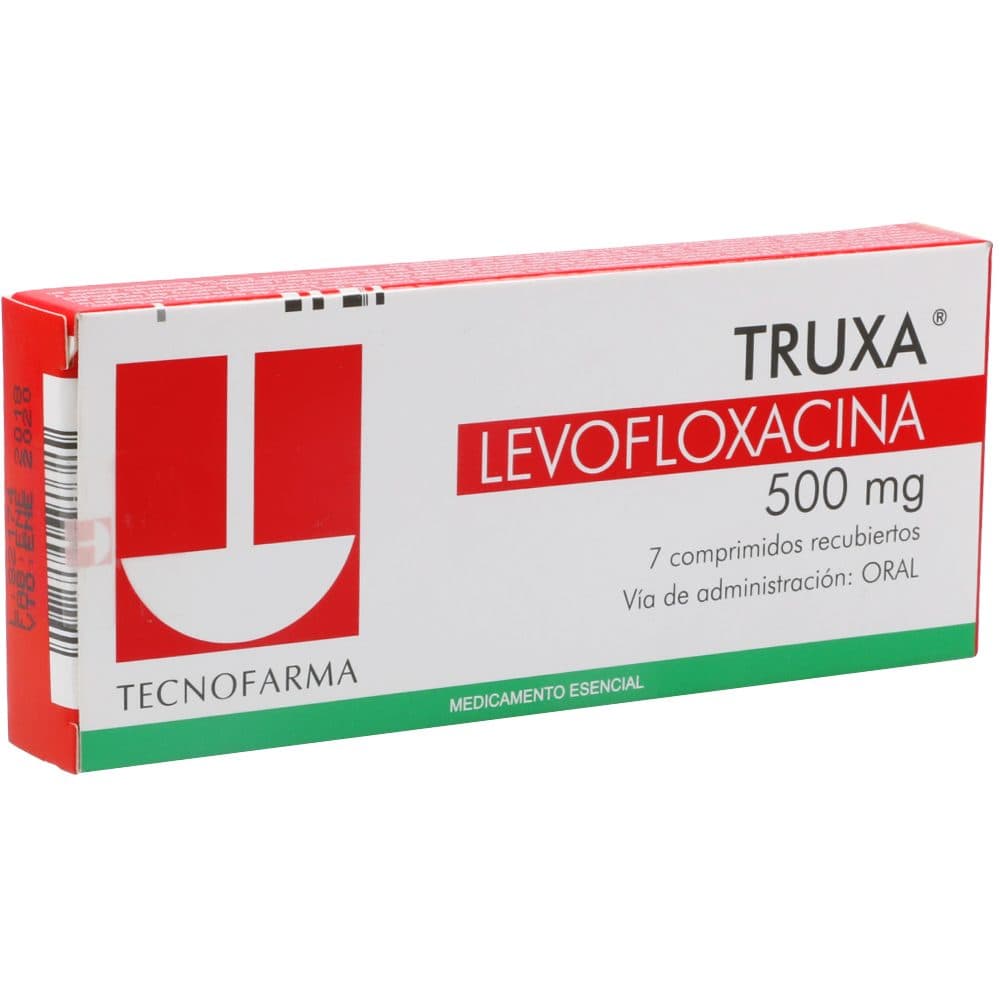 Truxa Levofloxacina Tabletas Recubiertas 500Mg Caja X 7