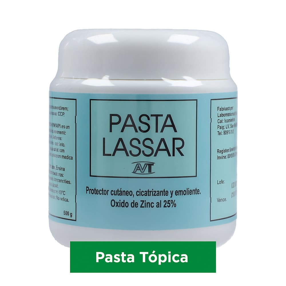 Pasta Lassar Avt Emulsión Tópica (Pasta) Pote X 500 G