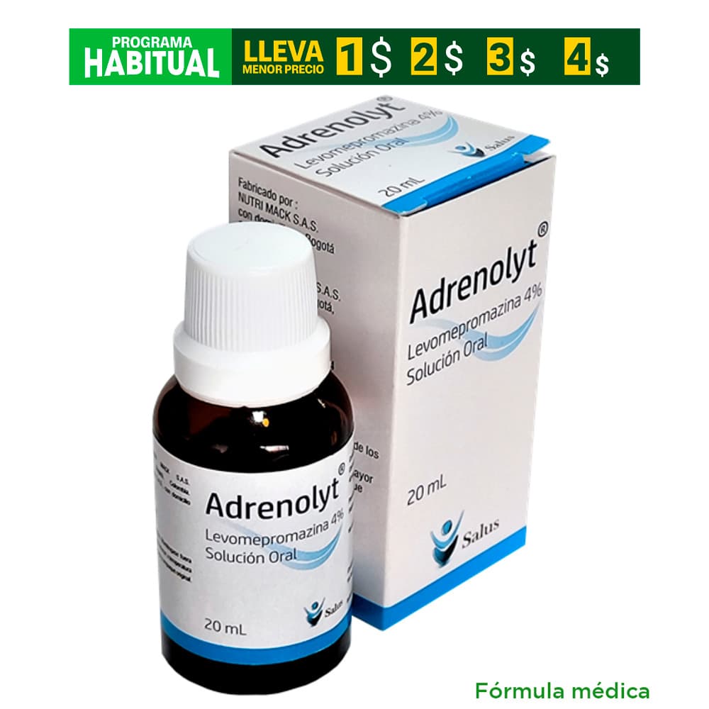 Adrenolyt 40Mg/Ml(4%) Solución Oral Frasco X 20Ml Gotero