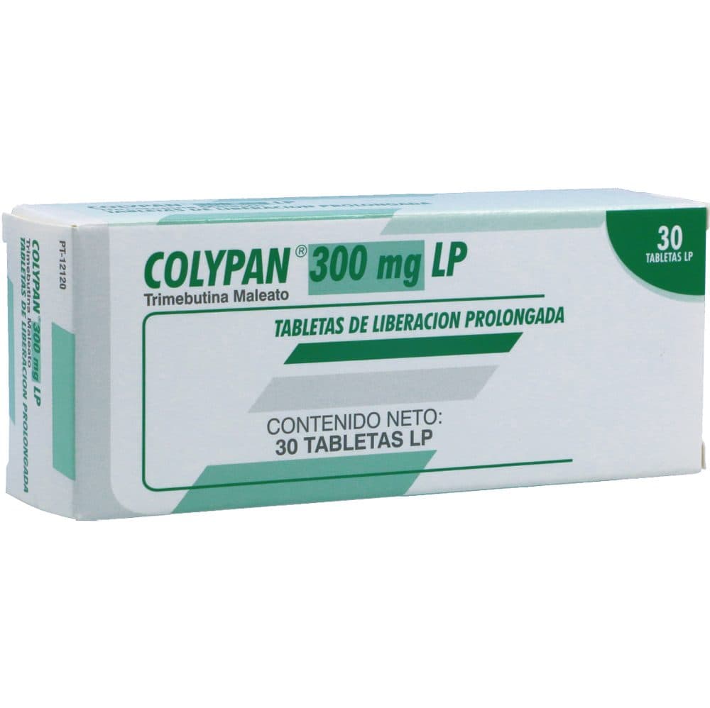 Colypan Lp 300Mg Caja X 30 Tabletas Liberación Prolongada