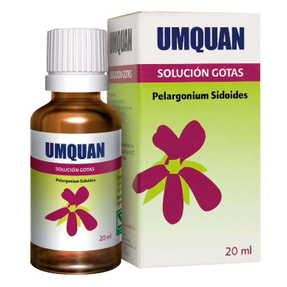Umquan Gotas con Pelargonium sidoides 800 mg 20 ml