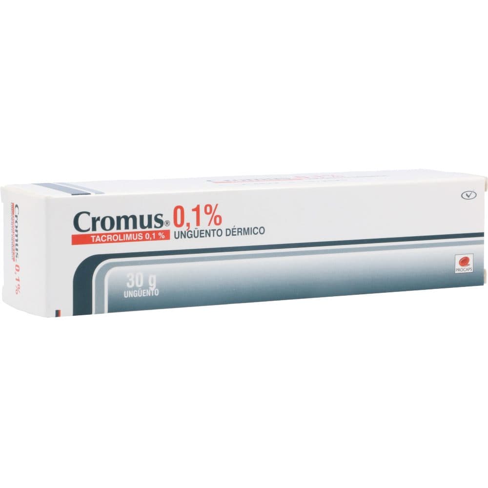 Cromus 0.1% Unguento Dérmico Tubo X 30 Gr