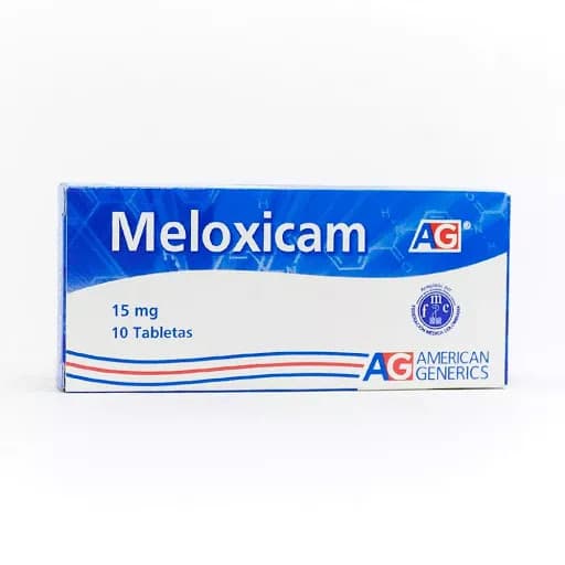 Meloxicam 15Mg Caja X 10 Tabletas