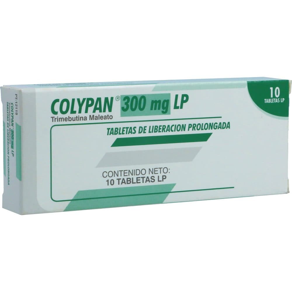 Colypan 300Mg Caja X 10 Tabletas Liberación Prolongada