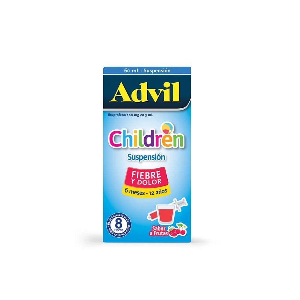 Advil Children 100 mg/5 ml Suspensión Oral Frutas 60 ml
