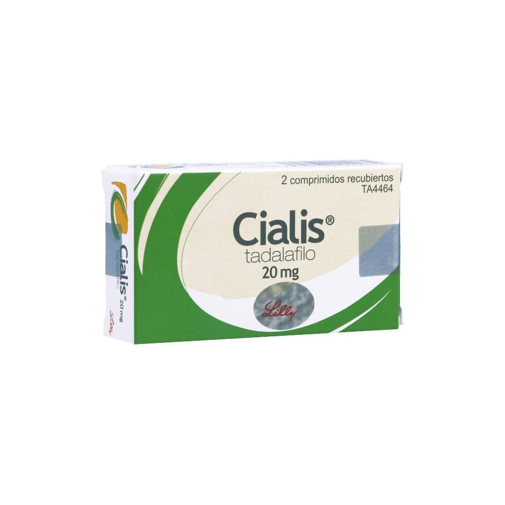 Cialis Comprimidos Recubiertos 20Mg Caja X 2