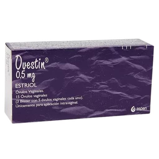 Ovestin Óvulos Vaginales 0.5Mg Caja X 15