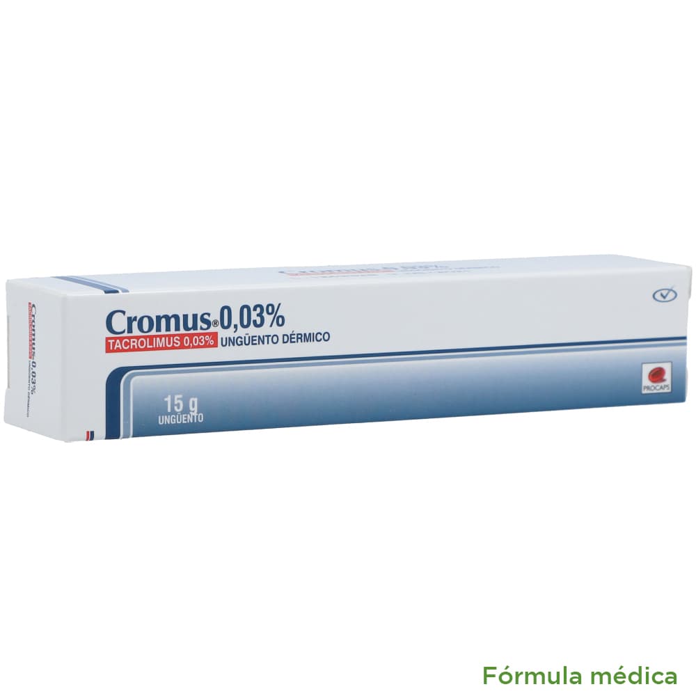 Cromus 0.03% Ungüento Tópica Tubo X 15G