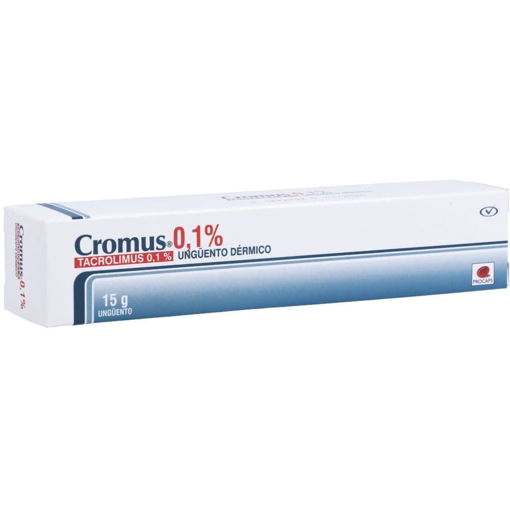 Cromus 0.1% Ungüento Dérmico Tubo X 15 Gr