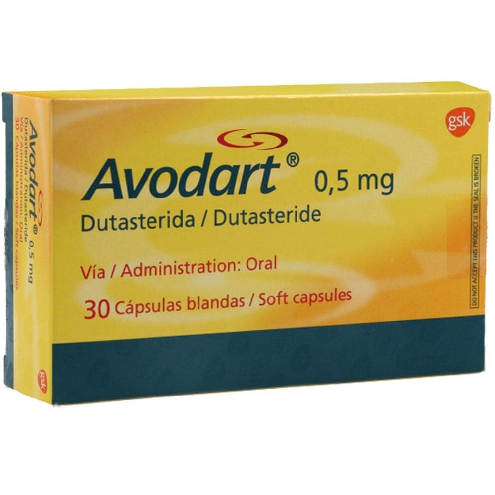 Avodart 0.5Mg Caja X 30 Cápsulas Blandas